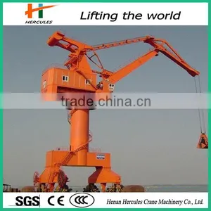 360 Degree Rotating Unloading Offshore Port Crane thumbnail-3