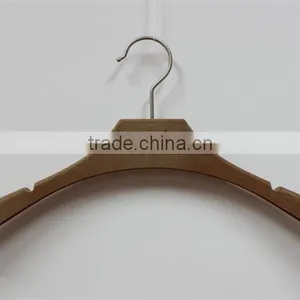 Popular Plastic Dresses Cheap Women Rubber Hangers With Notches thumbnail-1