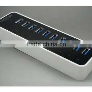 High Speed 10 Port USB 3.0 HUB With Power Adapter For Laptop thumbnail-6