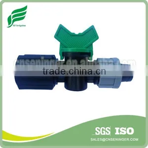 Double Lock Drip Tape Coupler With Valve for Drip Tape thumbnail-6