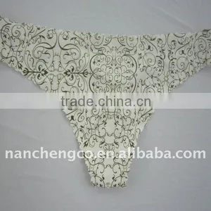 Wholesale Latest Design Pink Sexy Woman Thong thumbnail-4