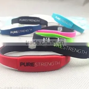 Fashion Pure Strength Rubber Bracelet Silicon thumbnail-4