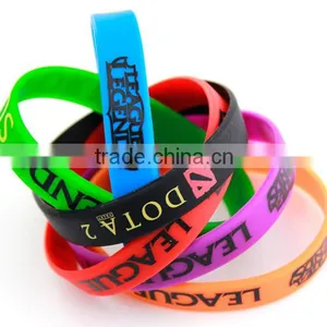 2016 Hot Selling Wholesale Cheap Custom Silicone Bracelet thumbnail-3