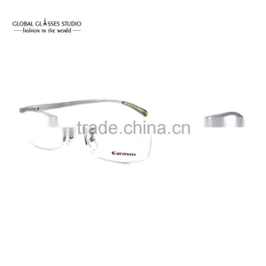 Extremely Light Red /Purple /Orange Wholesale Fashion Unisex Optical Eyeglasses Frame Made of Aluminum MOD1141 thumbnail-4