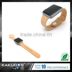 Trade Assurance Custom Colorful Rubber Watch Band for Iwatch thumbnail-5