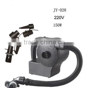 DC 12V/AC 230V 3 Universal Nozzle Adaptors Portable Electric Air Pump thumbnail-5