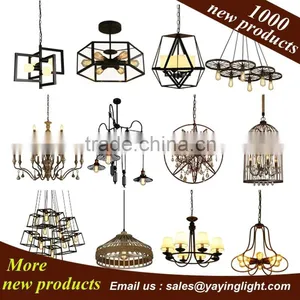 Vintage Edison Bulb Pendant Light,Edison Light Bulb Industrial Chandelier thumbnail-4