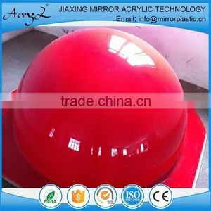 Transparent Colored or Clear Acrylic Ellipsoid Ball thumbnail-3