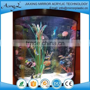 Clear Plastic Round Acrylic Fish Tank Aquarium Acrylic Cylinder thumbnail-2