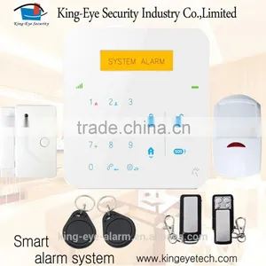 Wholesale Price Gsm Security Wireless Smart Security Alarm System Intelligent Wifi Home Alarm System Set thumbnail-2