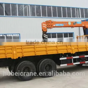 8ton Crane With Telescope Arms, SQ8S4, Hydraulic Crane on Truck. thumbnail-1