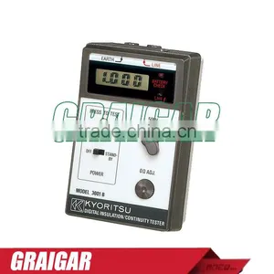 Kyoritsu 3001B Compact and Lightweight Digital Insulation / Continuity Tester thumbnail-1