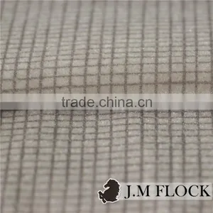 Nylon Flocked Velvet Fabric Textile Design Flock Printing Fabric for Sofa thumbnail-1