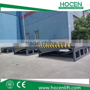 Heavy Duty Adjustable Loading Height Steel Material Electric Hydraulic Container Ramps For Truck thumbnail-1