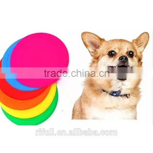 2015 Hot New Dog Products Silicone Frisbee Flying Disc thumbnail-1
