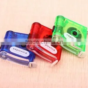 Promotional Tape Measure Keychain With1 Led Light,1.5M Tape thumbnail-1