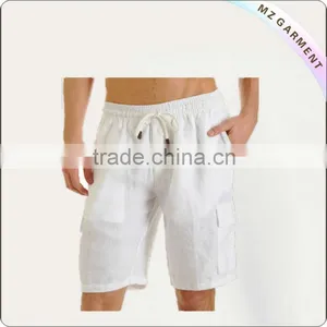 Board Short Swimwear Men White thumbnail-1