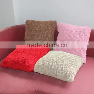 Polyester Chenille Cheap Wholesale Pillow thumbnail-3