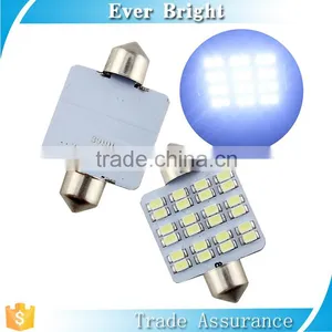 Hot 12v Led Bulb 1206 24smd Auto Led Light 39mm Festoon Car Roof Led Lights thumbnail-1
