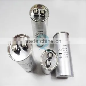 Cylindrical Aluminium Case Air Conditioner Power Capacitor, Air Conditioner Run sh Capacitor thumbnail-4