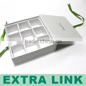 High End Rigid Cardboard Plastic Or Paper Tray Insert Chocolate Box thumbnail-2