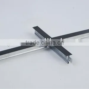 Flat Grooved Ceiling T-bar Accessories for PVC Gypsum Tiles and Plastic Boards thumbnail-4