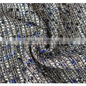 Elegant Polyester Wool Fabric, Soft Wool Polyester Rayon Blend Fabric for Garments thumbnail-4