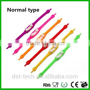 2016 Reflective Silicone No Tie Locking Elastic Lock Lace Shoelace thumbnail-2