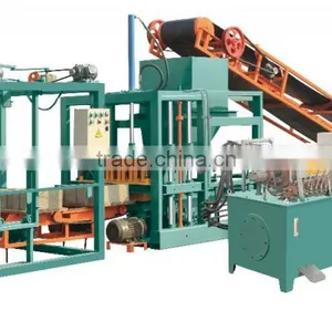 QT4-20 Hydraulic Automatic Block Making Machine Production Line in Africa/Ligne de Production Automatique de la Machine Hydrauli thumbnail-2