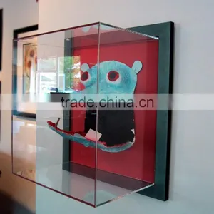 Transparent Acrylic Box Wall Mounted thumbnail-1
