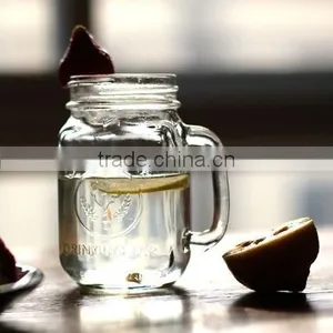 Mason Jar With Handle thumbnail-1