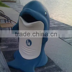 Custom Plastic Trash Can , New Design Plastic Trash Can thumbnail-2
