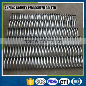 MSDS Approvaled Ss Conventional Weave Flat Wire Conveyor Belt thumbnail-4