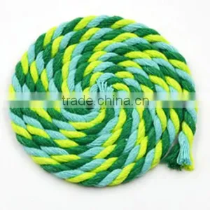 5mm Lollipop Shape Twisted Cutton Rope With Rainbow Colour thumbnail-4