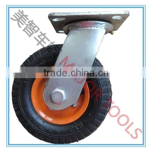 Pneumatic Castor Rubber Wheel thumbnail-2