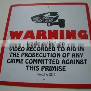 Reflective Pvc Warning Sign thumbnail-1