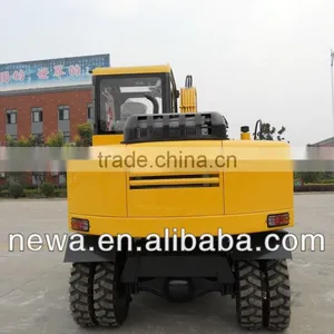 2016 Hot Sale NEW65 Mini Wheel Excavator thumbnail-1