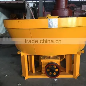 High Performance Gold Selecting Machine / Gold Ore Grinding Mills / Wet Pan Mill for Gold Price thumbnail-1