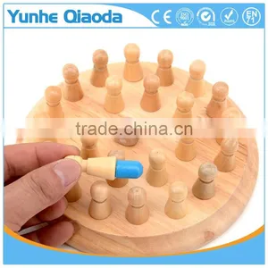 OEM Custom Kids Intelligence Wooden Education Toy Play Chess Game thumbnail-3