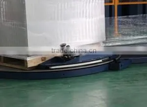 Good Price CE Fully Automatic Pallet Stretch Wrapping Machine With 300% Pre-stretch SIEMENS Control System Automatic Cutting thumbnail-2