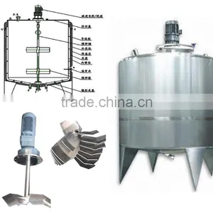 SS304 Peanut Butter Jacketed Mixer Tank thumbnail-5