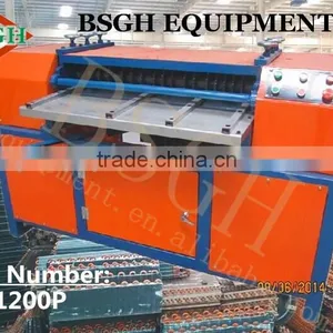 3T/DAY Waste Radiator Recycling Copper Wire Stripper Machine for Copper Pipe and Aluminum Separating BS-1200P thumbnail-1