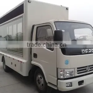 Factory Sale Euro4 Diesel 95hp 4x2 Two Side Mobile Led Truck thumbnail-4
