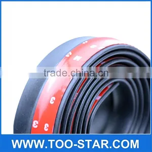 2.5"x98" FRONT BUMPER LIP SPLITTER BODY SPOILER VALENCE CHIN TRIM SIDE SKIRT thumbnail-2