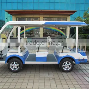 Best 8 Person Airport Electric Passenger Transport Car Cheap Shuttle Bus thumbnail-5
