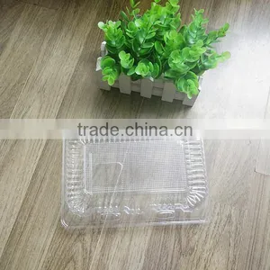 OPS Hinged Clamshell Plastic Cookie/cake/pastry/snack Container thumbnail-2