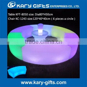 Hot Sales Led Glass Coffee Table With Stylish Designs thumbnail-3