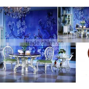 Bisini Dining Room Furniture, Luxury Antique Solid Wood Dining Room Furniture Dining Table thumbnail-2