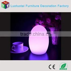 Big Size Egg Shape LED Table Lamp With Inductive Charging thumbnail-5