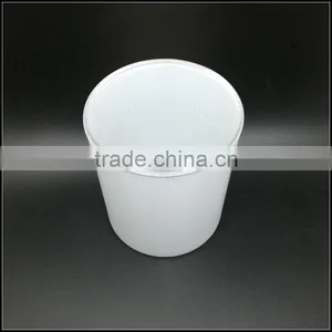 Canadian 400ml Matte White Sprayed Color Glass Candle Jar thumbnail-5